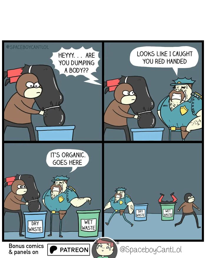 This Artist Creates Comics That Start Cute, Then Hit You With A Dark And Unexpected Twist