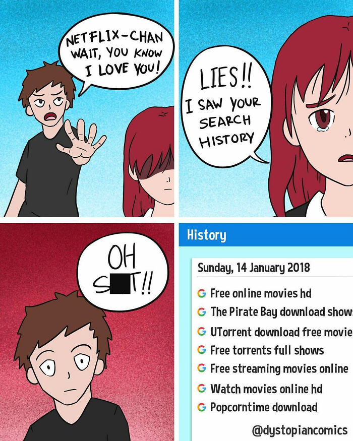 Dark Dystopia: 40 Dark Humor Comics Made By This Artist