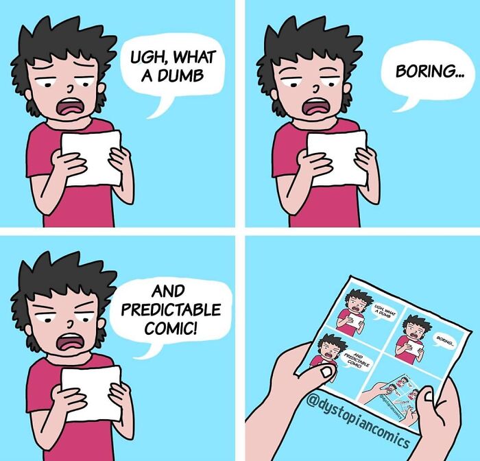 Dark Dystopia: 40 Dark Humor Comics Made By This Artist