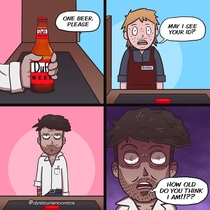 Dark Dystopia: 40 Dark Humor Comics Made By This Artist