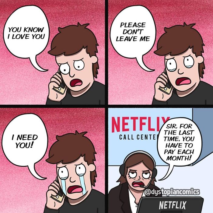 Dark Dystopia: 40 Dark Humor Comics Made By This Artist