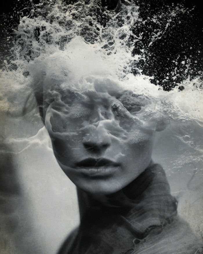 This Artist Merges Portraits With Landscapes, Textures, And Dreams In Striking Digital Collages (40 Pics)