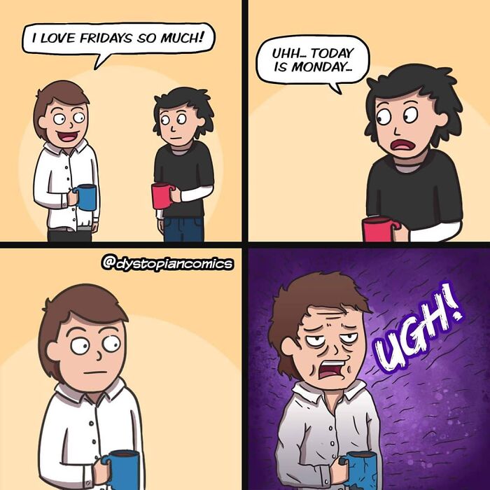 Dark Dystopia: 40 Dark Humor Comics Made By This Artist