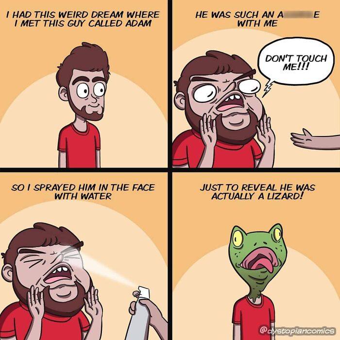 Dark Dystopia: 40 Dark Humor Comics Made By This Artist
