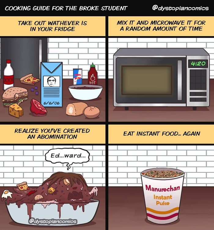 Dark Dystopia: 40 Dark Humor Comics Made By This Artist