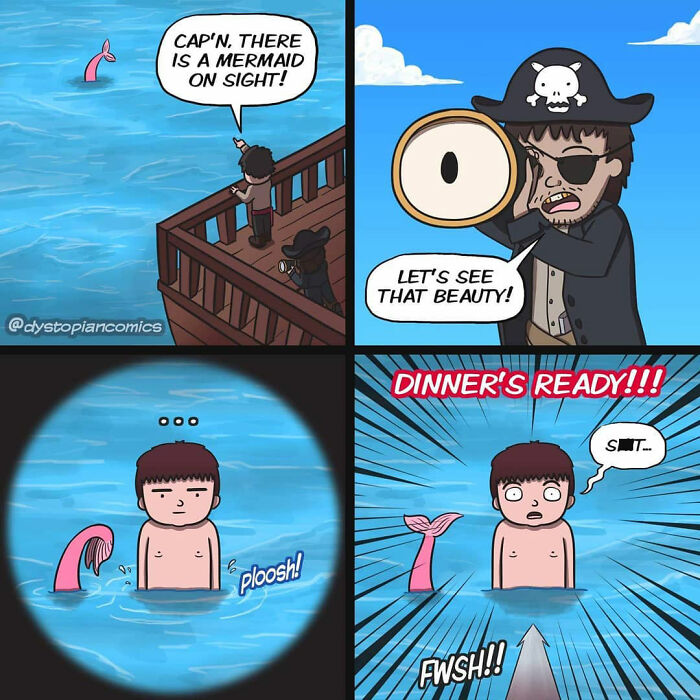 Dark Dystopia: 40 Dark Humor Comics Made By This Artist