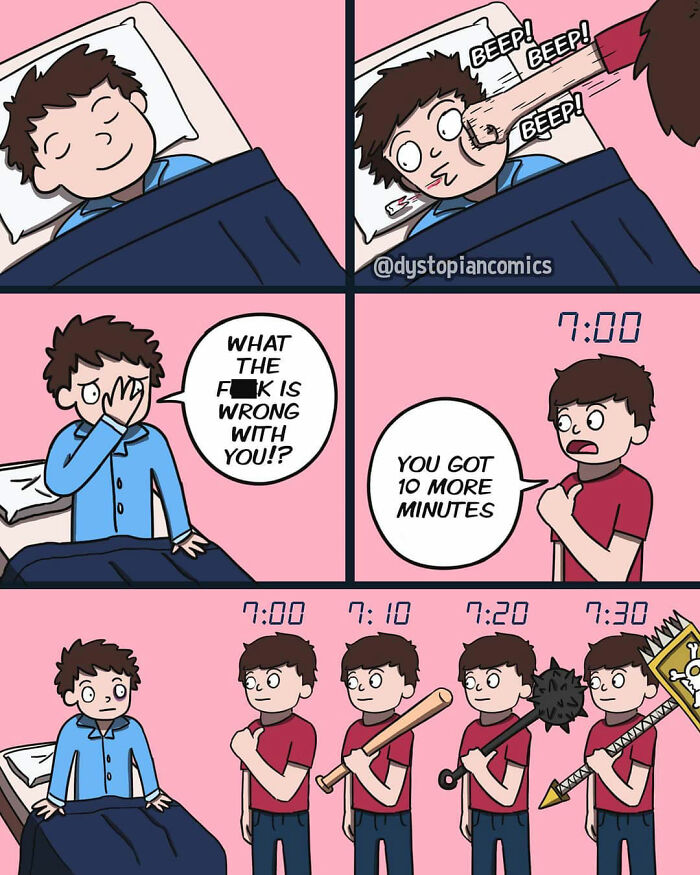 Dark Dystopia: 40 Dark Humor Comics Made By This Artist