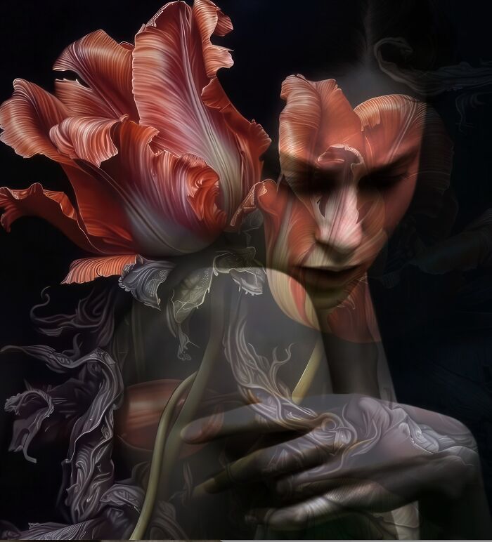 This Artist Merges Portraits With Landscapes, Textures, And Dreams In Striking Digital Collages (40 Pics)