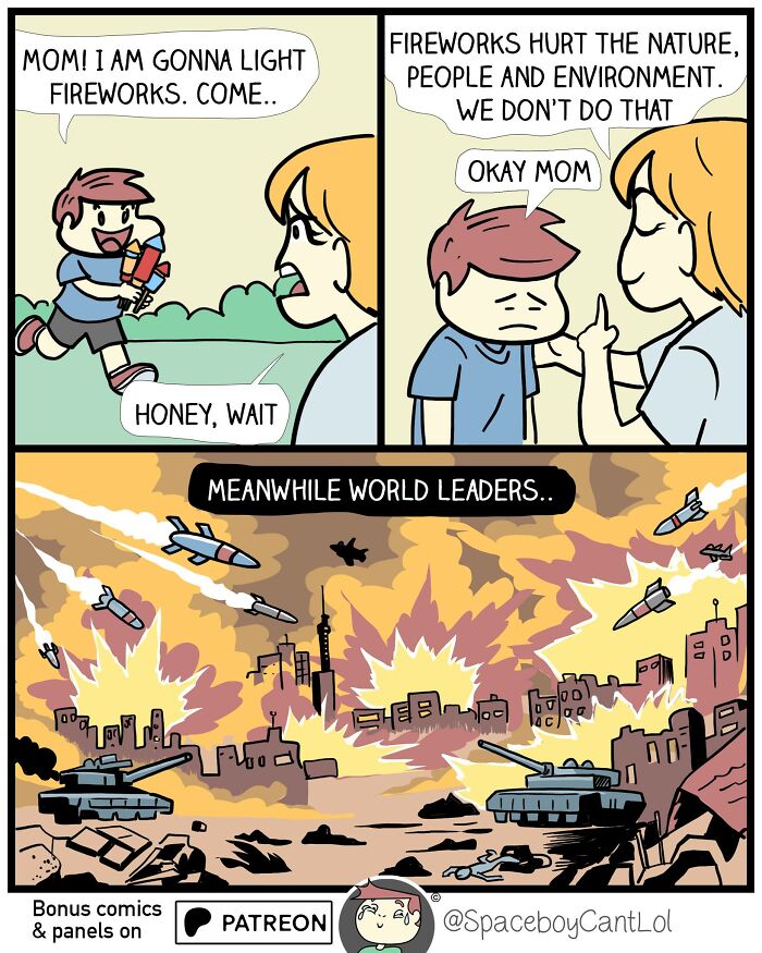 This Artist Creates Comics That Start Cute, Then Hit You With A Dark And Unexpected Twist
