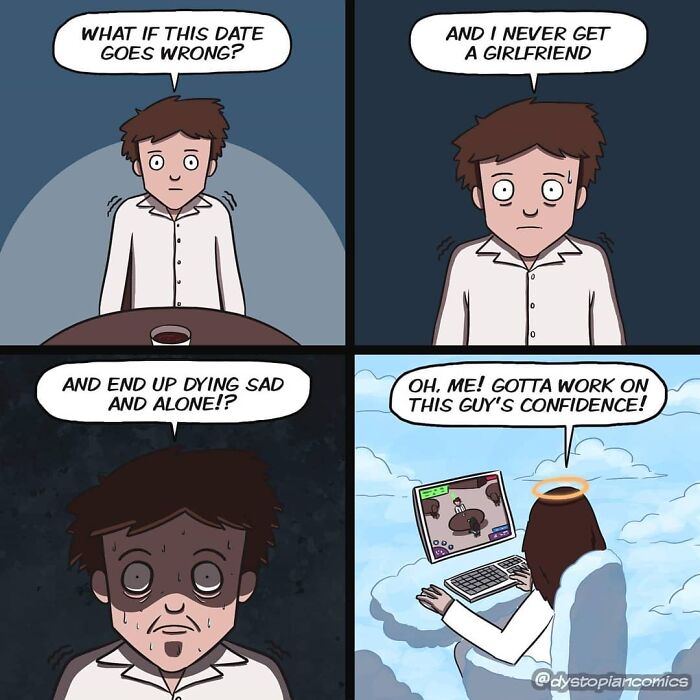 Dark Dystopia: 40 Dark Humor Comics Made By This Artist
