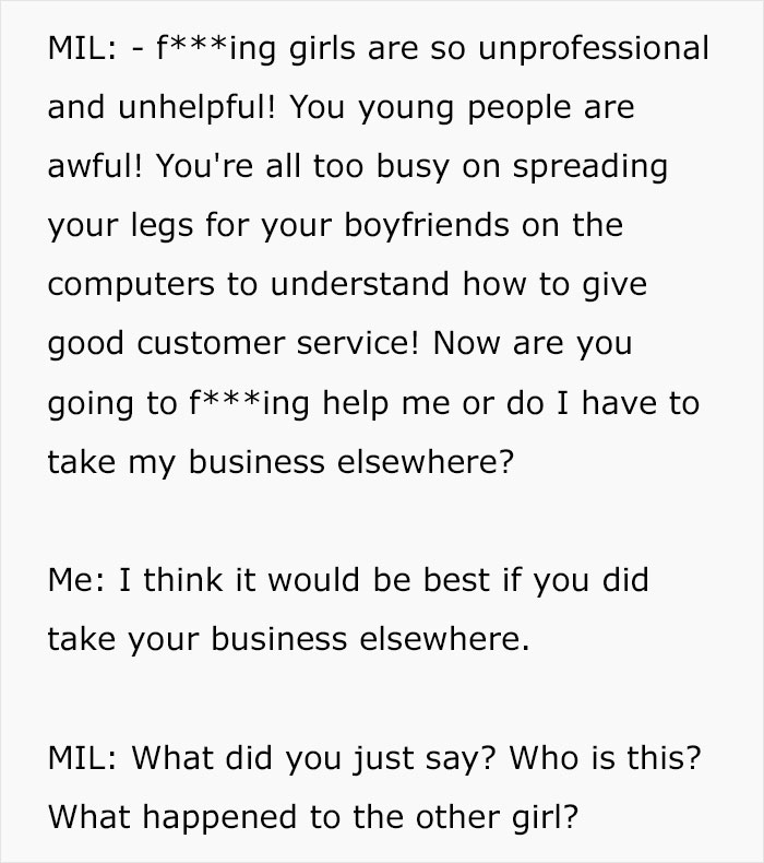 MIL insults bakery workers over wedding cake customer service dispute MIL insults bakery workers over wedding cake customer service dispute