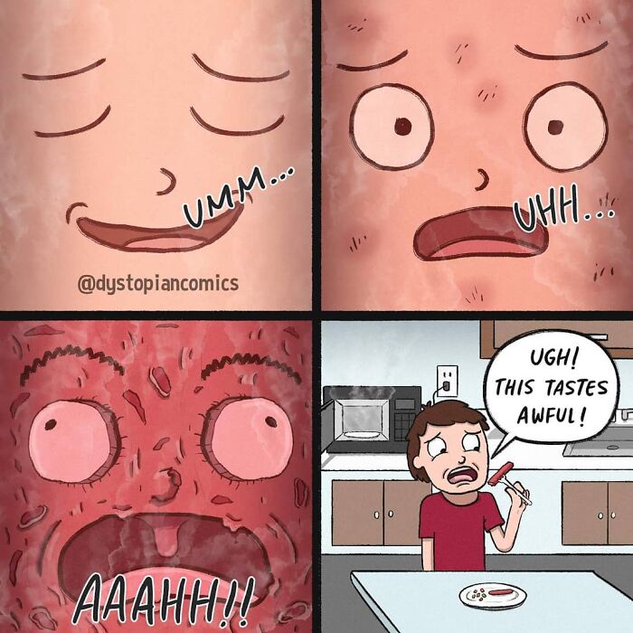 Dark Dystopia: 40 Dark Humor Comics Made By This Artist