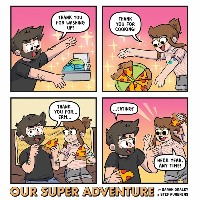 These Adorable Comics About Love, Anxiety, And Cats Perfectly Capture Everyday Life (50 New Pics)