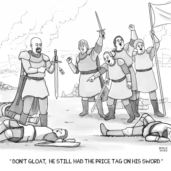These Comics Blend Single Panels And Multi-Panel Stories Into Brilliantly Dark And Unexpected Humor (24 New Pics)