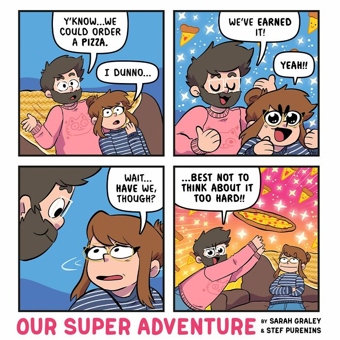 These Adorable Comics About Love, Anxiety, And Cats Perfectly Capture Everyday Life (50 New Pics)