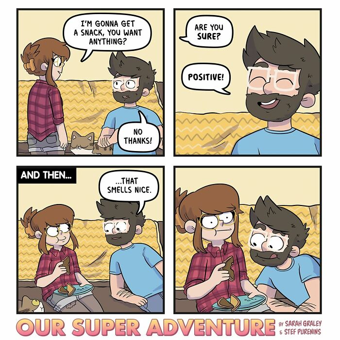 These Adorable Comics About Love, Anxiety, And Cats Perfectly Capture Everyday Life (50 New Pics)
