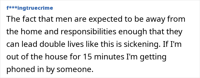 Text post on Cheating Married Dad Lover and men leading double lives, highlighting societal expectations.