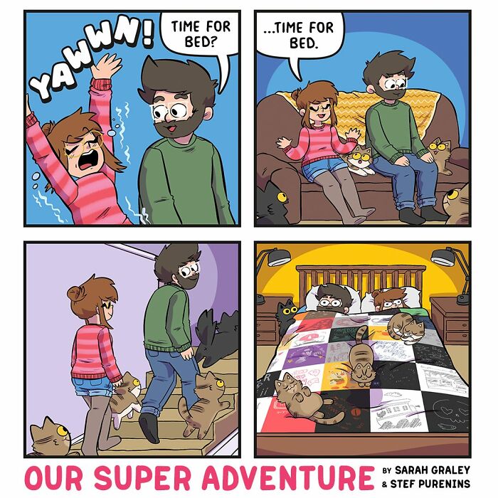 These Adorable Comics About Love, Anxiety, And Cats Perfectly Capture Everyday Life (50 New Pics)