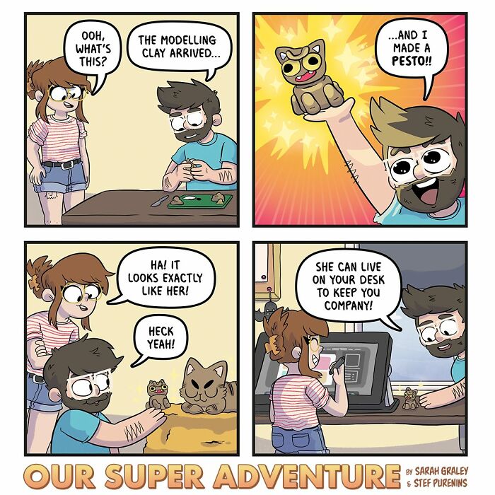 These Adorable Comics About Love, Anxiety, And Cats Perfectly Capture Everyday Life (50 New Pics)