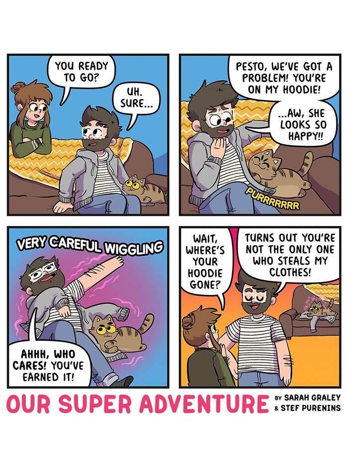 These Adorable Comics About Love, Anxiety, And Cats Perfectly Capture Everyday Life (50 New Pics)