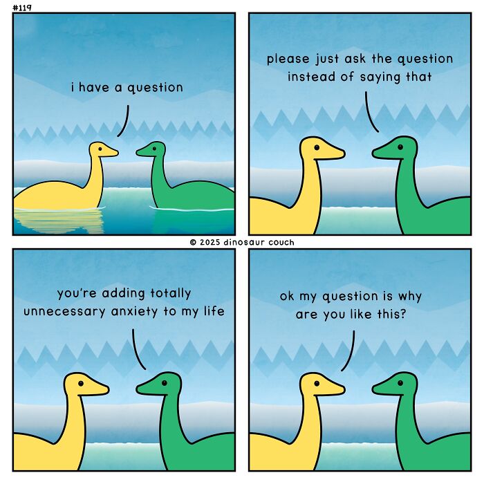 These Dinosaur Comics Turn Anxiety, Friendship, And Everyday Feelings Into Gentle Humor