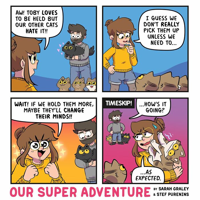 These Adorable Comics About Love, Anxiety, And Cats Perfectly Capture Everyday Life (50 New Pics)