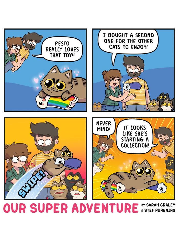 These Adorable Comics About Love, Anxiety, And Cats Perfectly Capture Everyday Life (50 New Pics)