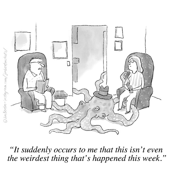 Jim Benton’s Single Panel Comics Prove That One Drawing Is Enough To Deliver A Perfect Joke (40 Pics)