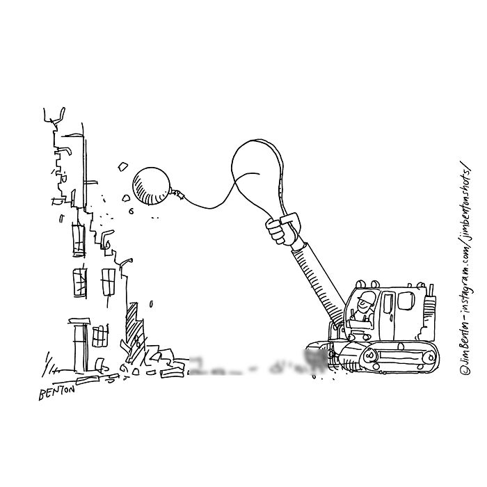 Jim Benton’s Single Panel Comics Prove That One Drawing Is Enough To Deliver A Perfect Joke (40 Pics)