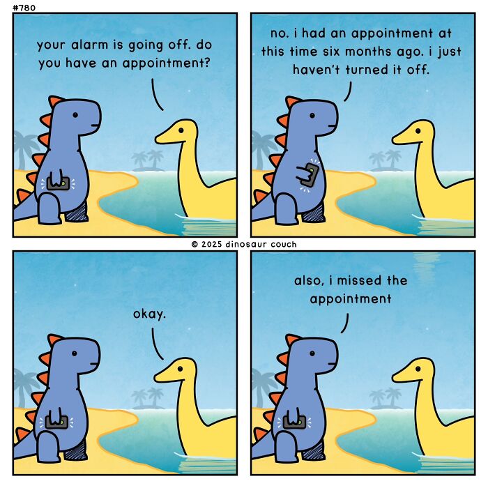 These Dinosaur Comics Turn Anxiety, Friendship, And Everyday Feelings Into Gentle Humor