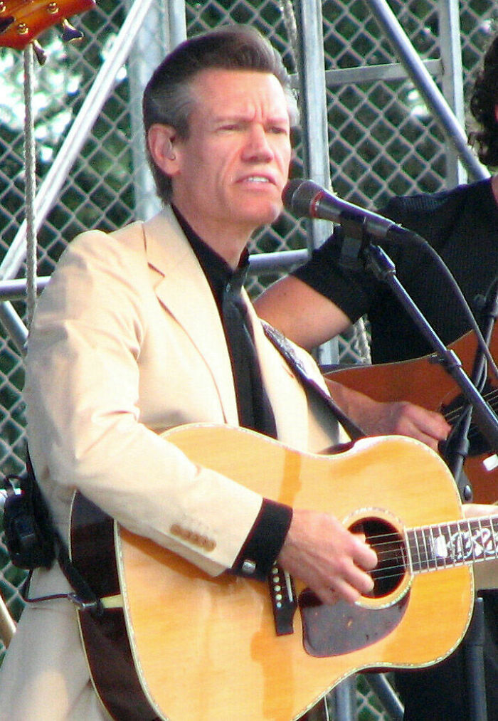 American Singer-Songwriter, Guitarist, and Actor Randy Travis, 67
