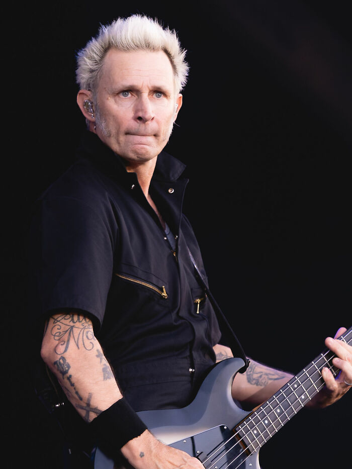 American Bass Player and Songwriter Mike Dirnt, 54