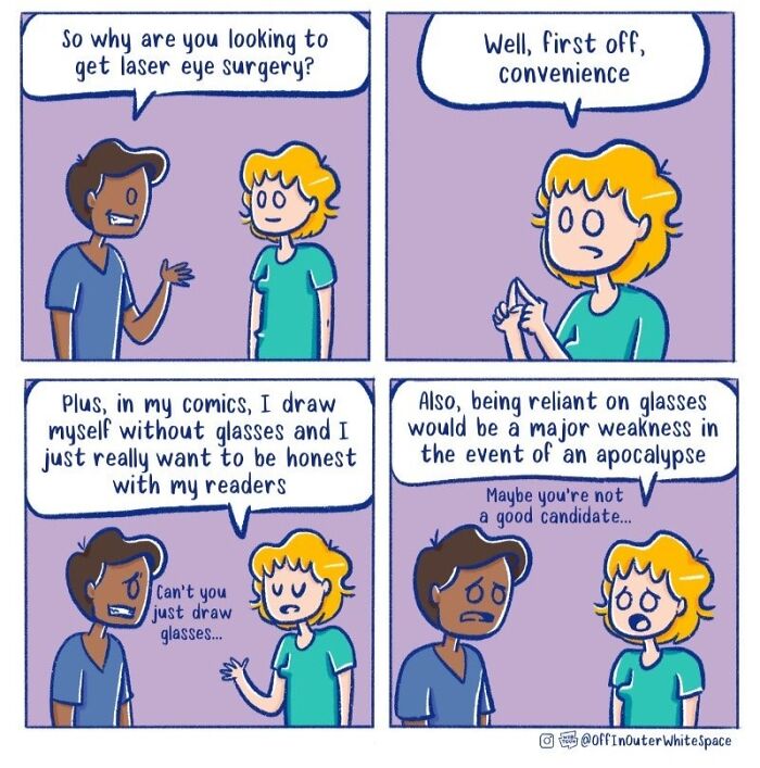 Artist Turns Random Thoughts Into Hilariously Absurd Comics That Perfectly Capture Everyday Life (22 New Pics)