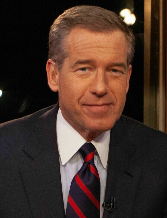 Journalist Brian Williams, 67