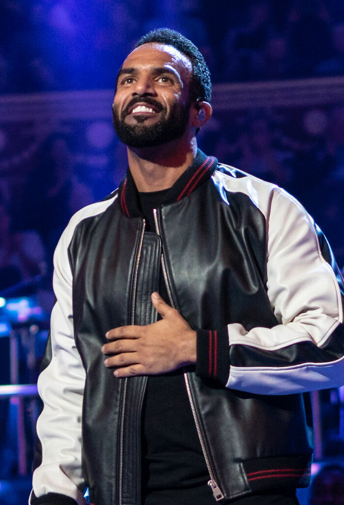 Singer Craig David, 45
