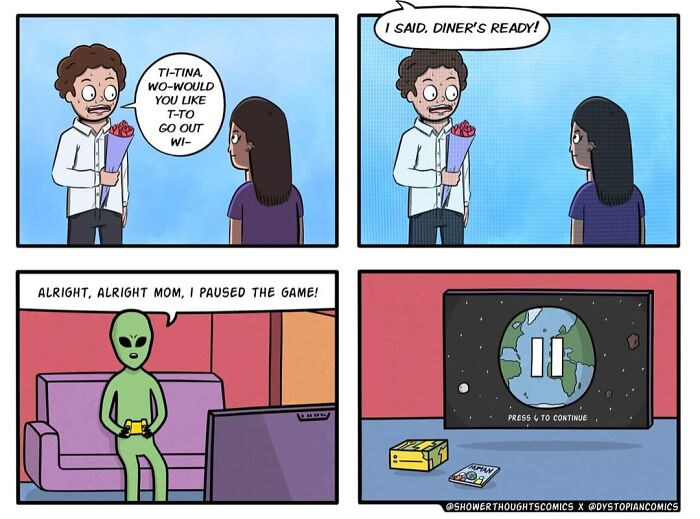 Dark Dystopia: 40 Dark Humor Comics Made By This Artist