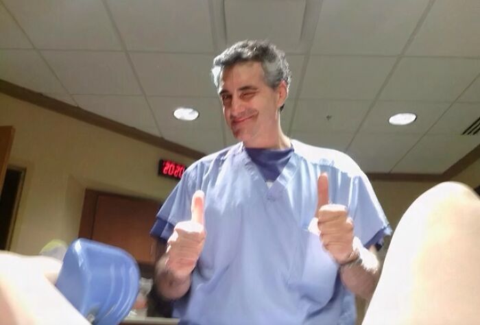 A Friend Of Mine Is In Labor. The Doctor Seems Very Confident About The Situation