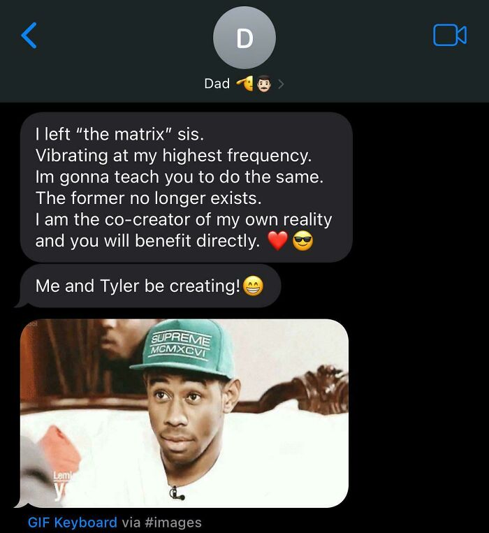 I Got This Text No Context From My Dad