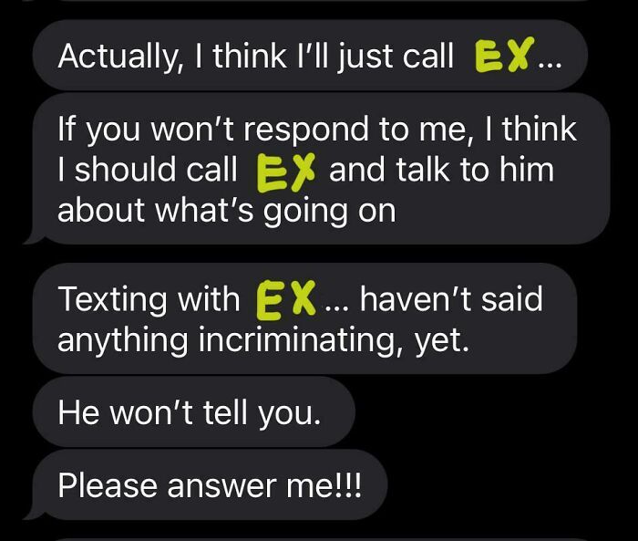 She Called My Ex To Complain Abt Me