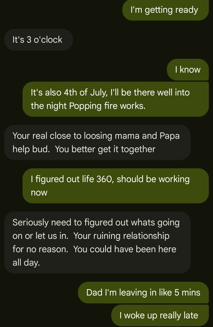 Dad Says I’m Going To Lose More Family For Being Myself