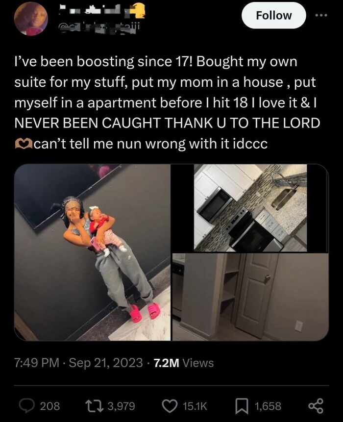 Bragging About Stealing