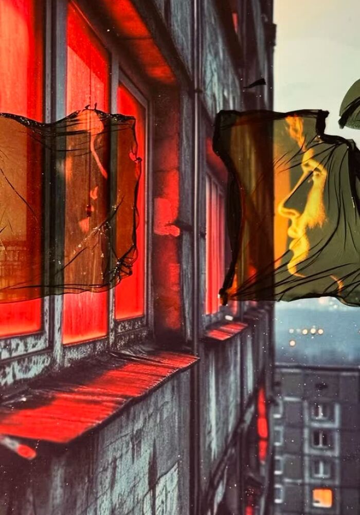 Polaroid Emulsion Lift Collage Anastasia Mez