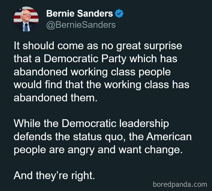 Wow Bernie Is Right…
