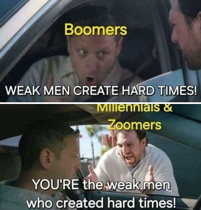 Whenever Boomers Give "Sage" Advice