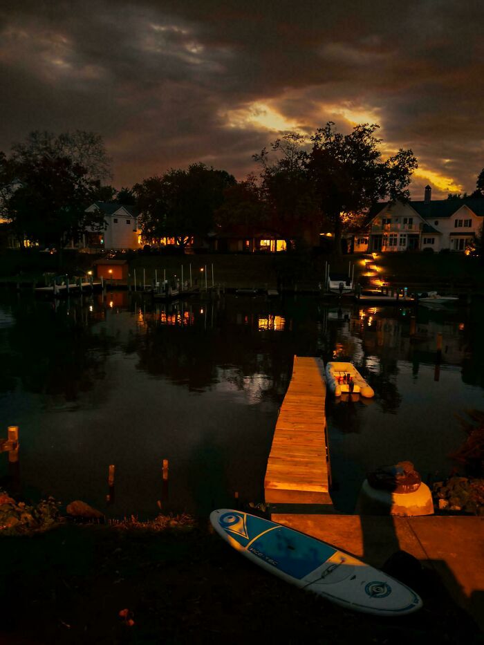 It’s Funny How The Dark Feels Softer Here