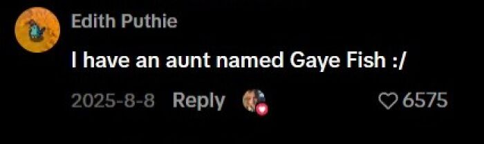 One Would Assume She Probably Prefers Being Called Auntie