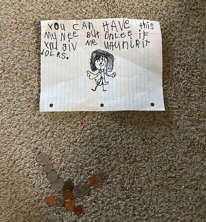 My Child Offered Me A Whopping $1.21 In Exchange For A Hundred (Uhunirit) Dollars