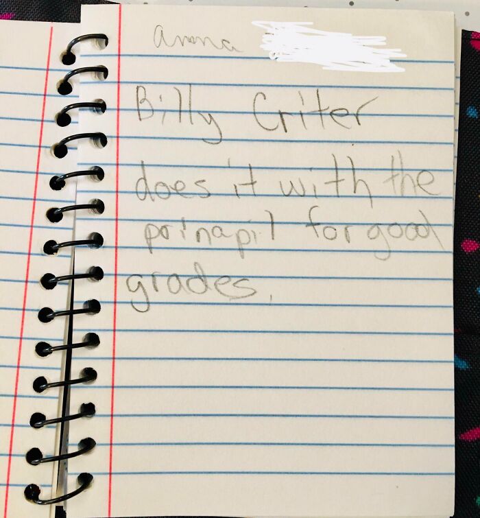 Found This Note My American Girl Doll Anna “Wrote”