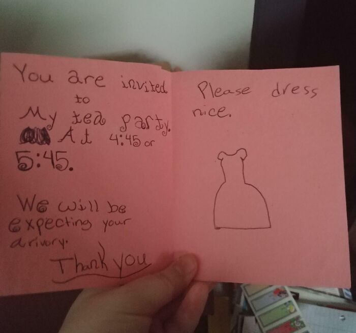 I Was Packing And Found A Note I Made For My Mom When I Was Like, 8 Or Something. "Arivory"