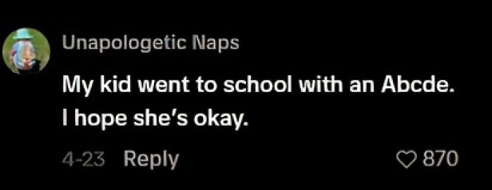 Her Parents Also Wanted To Prove They Went To School